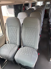 Load image into Gallery viewer, Custom-Made Leather Seat Covers for Mitsubishi Fuso Rosa 25 Seater Bus