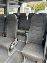Load image into Gallery viewer, Custom-Made Leather Seat Covers for Renault Master Van 12 Seater 2010-2024