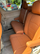 Load image into Gallery viewer, Custom Made Leather Seat Covers for Toyota Alphard & Vellfire 8 Seater 2008-2014