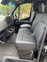 Load image into Gallery viewer, Custom Made Leather Seat Covers for Mercedes-Benz Sprinter 3 Seater 2019-2026