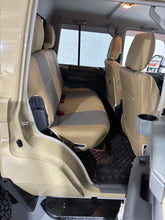 Load image into Gallery viewer, Custom Made Leather Seat Covers for Toyota Land Cruiser 79 Series