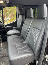 Load image into Gallery viewer, Custom Made Leather Seat Covers for Mercedes-Benz Sprinter 3 Seater 2019-2026