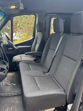 Load image into Gallery viewer, Custom Made Leather Seat Covers for Mercedes-Benz Sprinter 3 Seater 2019-2026