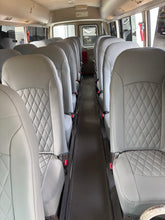 Load image into Gallery viewer, Custom-Made Leather Seat Covers for Mitsubishi Fuso Rosa 25 Seater Bus