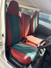 Load image into Gallery viewer, Custom Made Leather Seat Covers for Toyota Hiace Van 3 Seater 2009-2018