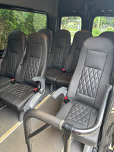 Load image into Gallery viewer, Custom Made Leather Seat Covers for Mercedes-Benz Sprinter 12 Seater 2019-2026