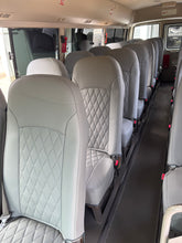 Load image into Gallery viewer, Custom-Made Leather Seat Covers for Mitsubishi Fuso Rosa 25 Seater Bus