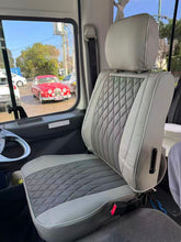 Load image into Gallery viewer, Custom-Made Leather Seat Covers for Toyota Coaster Bus 22 Seater
