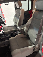 Load image into Gallery viewer, Custom Made Leather Seat Covers for Jeep Wrangler 4 doors 2007-2018
