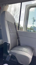 Load image into Gallery viewer, Custom-Made Leather Seat Covers for Toyota Coaster Bus 22 Seater
