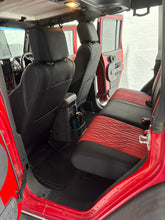 Load image into Gallery viewer, Custom Made Leather Seat Covers for Jeep Wrangler 4 doors 2007-2018
