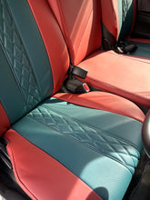 Load image into Gallery viewer, Custom Made Leather Seat Covers for Toyota Hiace Van 3 Seater 2009-2018
