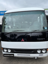 Load image into Gallery viewer, Custom-Made Leather Seat Covers for Mitsubishi Fuso Rosa 25 Seater Bus
