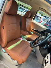 Load image into Gallery viewer, Custom Made Leather Seat Covers for Toyota Alphard &amp; Vellfire 8 Seater 2008-2014
