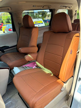 Load image into Gallery viewer, Custom Made Leather Seat Covers for Toyota Alphard &amp; Vellfire 8 Seater 2008-2014
