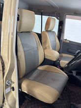 Load image into Gallery viewer, Custom Made Leather Seat Covers for Toyota Land Cruiser 79 Series

