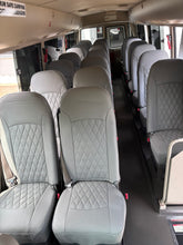 Load image into Gallery viewer, Custom-Made Leather Seat Covers for Mitsubishi Fuso Rosa 25 Seater Bus
