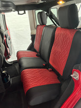 Load image into Gallery viewer, Custom Made Leather Seat Covers for Jeep Wrangler 4 doors 2007-2018
