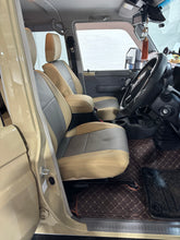 Load image into Gallery viewer, Custom Made Leather Seat Covers for Toyota Land Cruiser 79 Series
