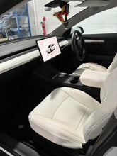 Load image into Gallery viewer, Custom Made Leather Seat Covers for Tesla Model 3 2019-2023
