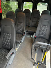 Load image into Gallery viewer, Custom Made Leather Seat Covers for Mercedes-Benz Sprinter 12 Seater 2019-2026
