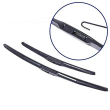 Load image into Gallery viewer, Universal U-type 3 Section  Car Windshield Wiper Blade From 14"--26"
