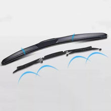 Load image into Gallery viewer, Universal U-type 3 Section  Car Windshield Wiper Blade From 14"--26"
